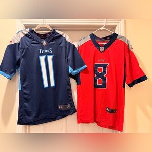 NFL Titans Jersey Bundle - Blue and Red